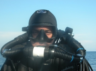  Iván Listo para el Buceo 